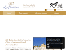 Tablet Screenshot of gitelafontaine.fr